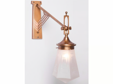 PRAGUE VI - Handmade brass wall lamp by Patinas Lighting - view 3